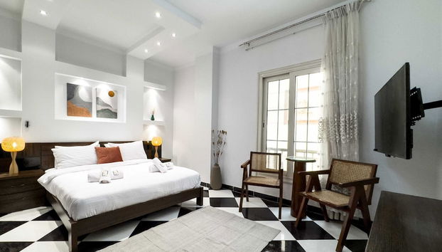 Serene & Spacey 2bdr 15 Min From CAI Airport - Foto 3, Habitación