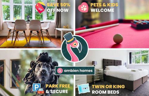 BIG 7xGuest House 3xVan Locked CarPort Garden Leeds & Bradford - Foto 1