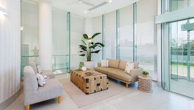 Sala de estar do lobby