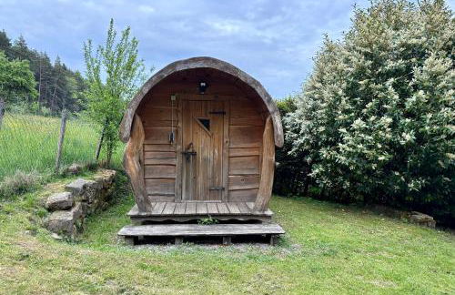 Holz-Ferienhaus Oberbrändi: Kachelofen, Sauna, WLAN, am Wald - Foto 56