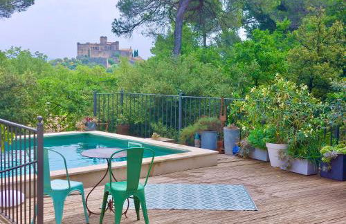 La maison du Barroux avec vue, calme et piscine - Foto 48