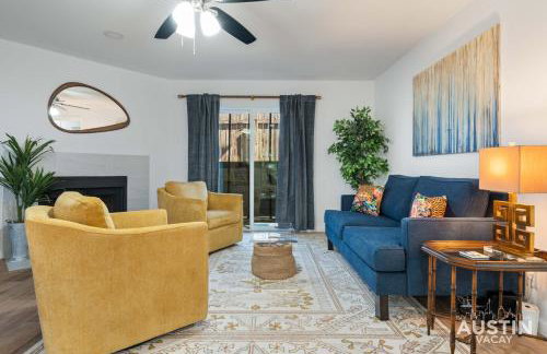 Near BBQ, Coffee More in Brentwood Pet-Friendly 2BR 1BA Condo By Austin Vacay - Foto 9