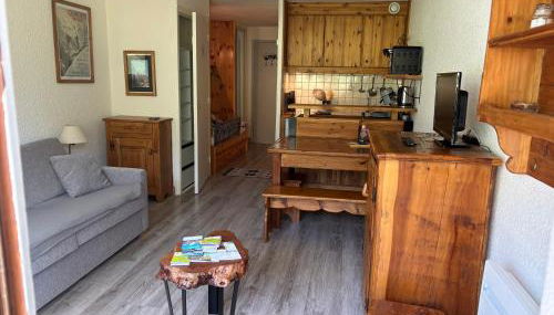 Studio Le P'tit Aigle pied des pistes et télécabine départ ski au pied - Photo 1