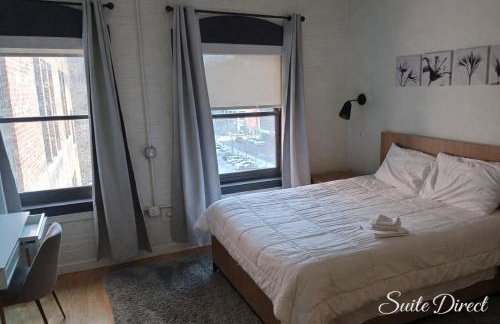 Pratt St Brand New Studio Loft Elevator Building - Foto 27