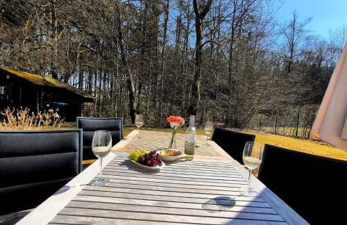 Luxuriöses, familienfreundliches Ferienhaus ,,Amy,, mit Whirlpoolwanne, Kamin und Garten - Foto 41