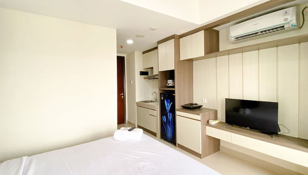 Comfy And Modern Studio At Pollux Chadstone Apartment - Foto 4, Habitación