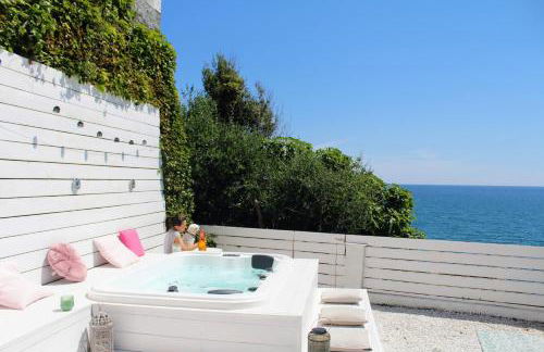 Conca Verde c21- BEACH FRONT little villas POOL, private JACUZZI sea view - Foto 14