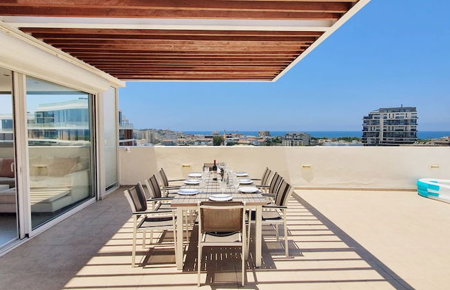 2BDR Roof Top Sea View Neve Tsedek TL56 - Foto 13