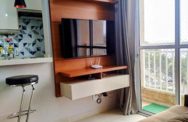 Apartamento Ao lado Animalia Park com piscina e estacionamento - Foto 1