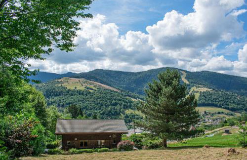 Chalet entier, vue panoramique, ruisseau et sauna. - Foto 1