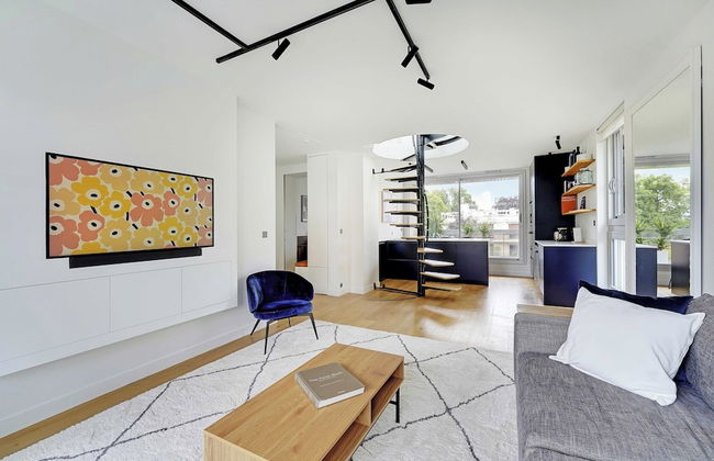 Exclusive Apt w/ Rooftop -2bd/4p Porte D'auteuil - Photo 10