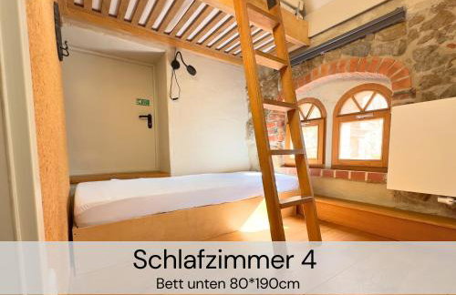 HexenburgbeiDresden Maisonette über 2 Etagen mit 4 Schlafzimmern, Kamin, Terrasse und Faßsauna, Nähe Sächsische Schweiz Dresden - Foto 27