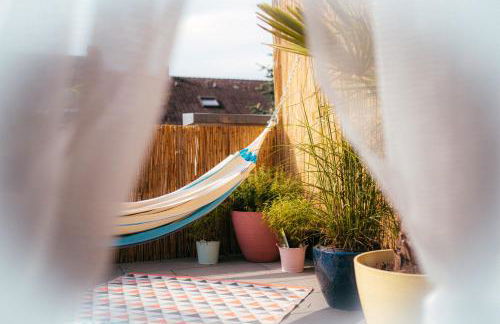 The KAlifornia I stilvoll mit Urlaubsfeeling I Dachterrasse I Klima - Foto 9