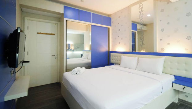 Strategic And Comfy 2Br Apartment At Trillium Residence - Foto 2, Habitación