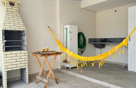 Cantinho Perfeito para Dois Conforto e Mar Bem Pertinho, Casa terrea no centro 80M Praia, Ar, Enxoval,Estacionamento e churrasqueira - Foto 30