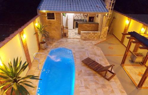 Chalé Paraíso Brotas SP + Piscina Privativa + Ar Condicionado - Foto 13