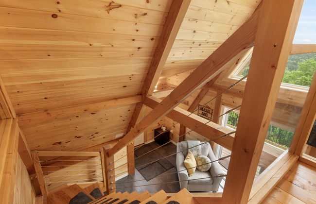 Birch Haven Tree House Directly ON Trail - Photo 33