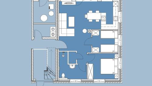 Leuchtfeuer, Ferienwohnung für 4 Personen - Erwachsene oder Kinder - in DE FEERJENHUSEN am Haubarg von Vollerwiek, Fertigstellung April 2020 - Foto 4