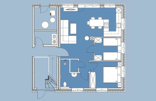 Leuchtfeuer, Ferienwohnung für 4 Personen - Erwachsene oder Kinder - in DE FEERJENHUSEN am Haubarg von Vollerwiek, Fertigstellung April 2020 - Foto 4