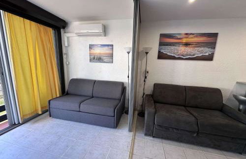 Studio climatisé 30m² avec piscine à 50m de la plage - FR-1-731-107 - Foto 6