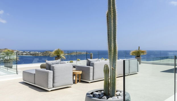 Villa Channel II in Psarou Mykonos - Foto 5, Habitación