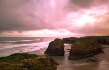 Cabaña de madera Mar y Madera, playa de las catedrales - Foto 23