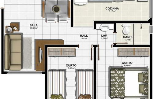 Apartamento aconchegante próximo à UFS - Foto 11