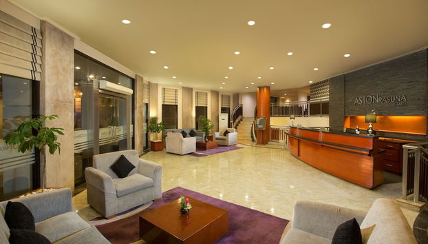 Sala de estar do lobby