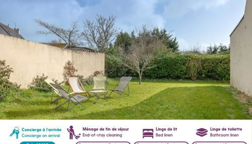 Superbe maison pour 10 personnes à Sarzeau - Foto 3, Garden, Garden view