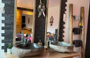 MONTAGNE-LAC&SPA (jacuzzi privé) (NOUVEAU) - Foto 22