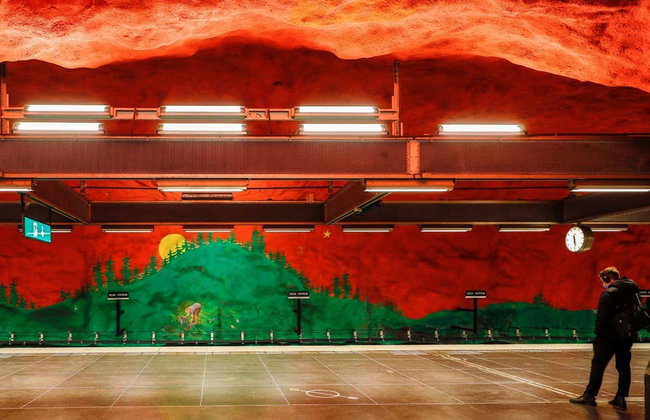 Tour della metropolitana di Stoccolma - Foto 4