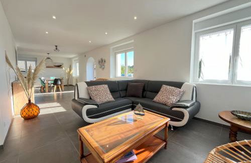 Maison proche sentier littoral et mer, pour 8 personnes - Foto 12