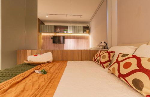 Flat 16 Frente Mar - Lindo e Confortável - STS - Salvador Temporada Studio - Foto 15