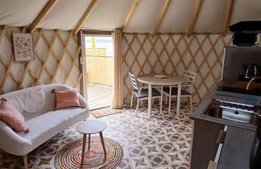 Yourte - Terracotta - Climatisée -Les Belles Ouvrières - Photo 9