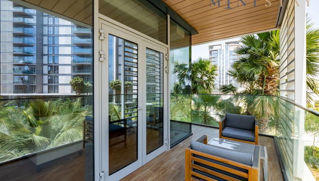 Modern Bluewaters 1BR w Relaxing Balcony View - Foto 4, Habitación