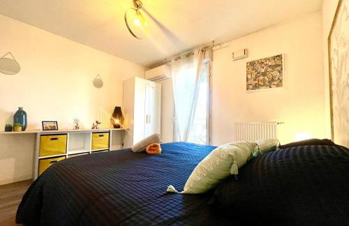 Bel Appart avec 2 chambres - Parking et Clim - Métro Argoulets - Photo 37