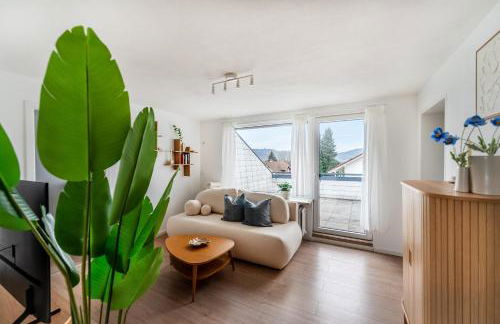 Helles Rooftop Serviced Apartment an der Schweizer Grenze - Foto 3