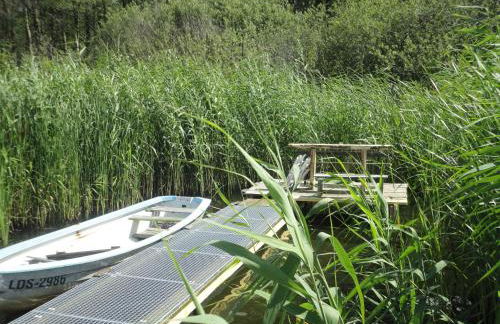 Spreewaldhäuser Golinski mit Kamin am Neuendorfer See - Foto 45