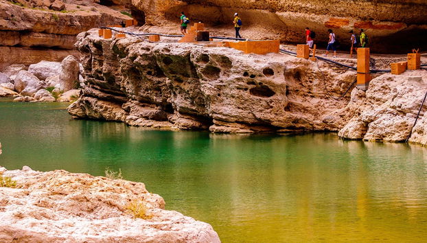 Wadi Bani Khalid + Wahiba Sands Private Day Trip