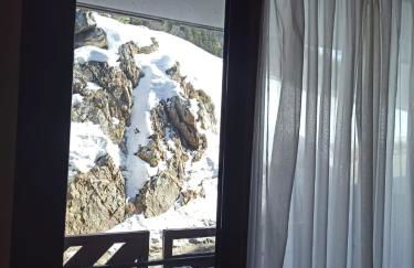 Studio transformé en 2 pièces avec cloison amovible sur La Plagne Bellecôte - Foto 10