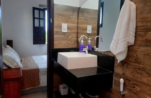 Chalé Beira-Mar com Piscina Privativa e Varanda em Barra do Jacuípe - Foto 21