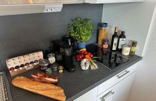 Stilvolles und modernes Appartement mit sonnigem Balkon in Flughafen- und Messenähe 31 - Foto 15