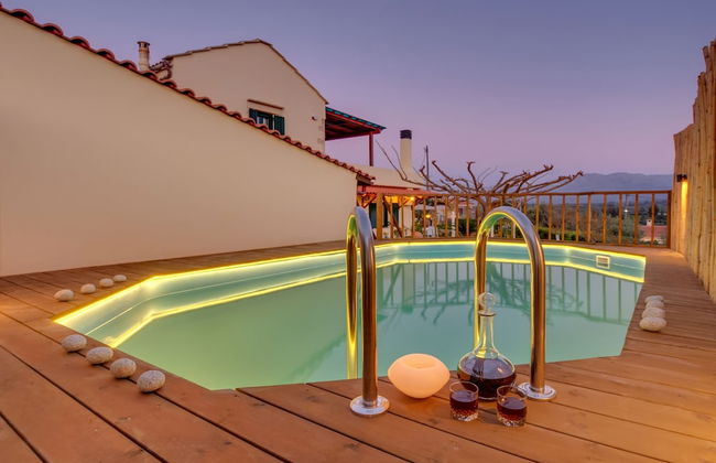 Traditional Ioannis Cottage...luxurious & Rustic With Ecological Heated Pool !!! - Foto 13