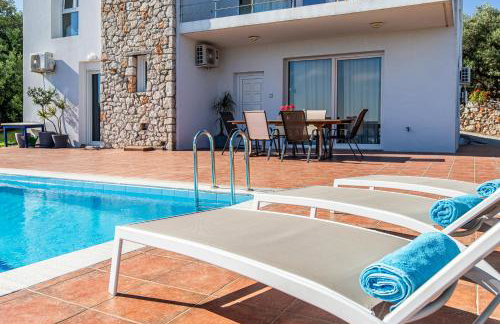 DIMITRA apartment with private pool and sea view -the ground floor of a two storey building - Foto 31