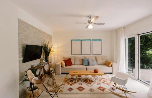 Sani Eclectic Family Villa, private garden - Foto 6