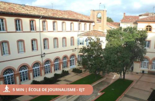 T2 Havre de Paix centre ville Toulouse - Parking privé - Métro & TRAM Palais de justice 2min - Foto 33