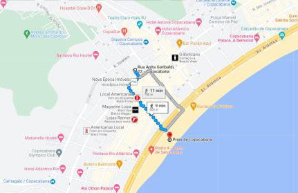 Acogedor estudio a 700 metros de la playa de Copacabana - Foto 13