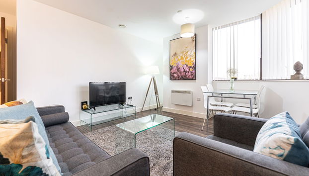 Sevenstays Bham City Centre, 1 bed - Free Parking - Foto 3, Habitación