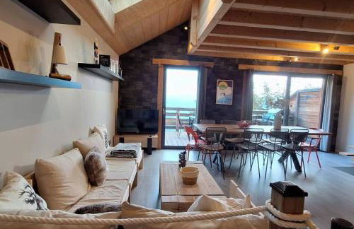 Chalet 10p sauna spa superbe vue - Foto 11