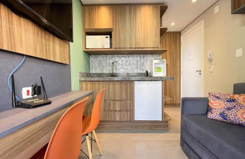 Estúdio One Ecovile | Vista Espetacular | Gonzaga Stays - Foto 13